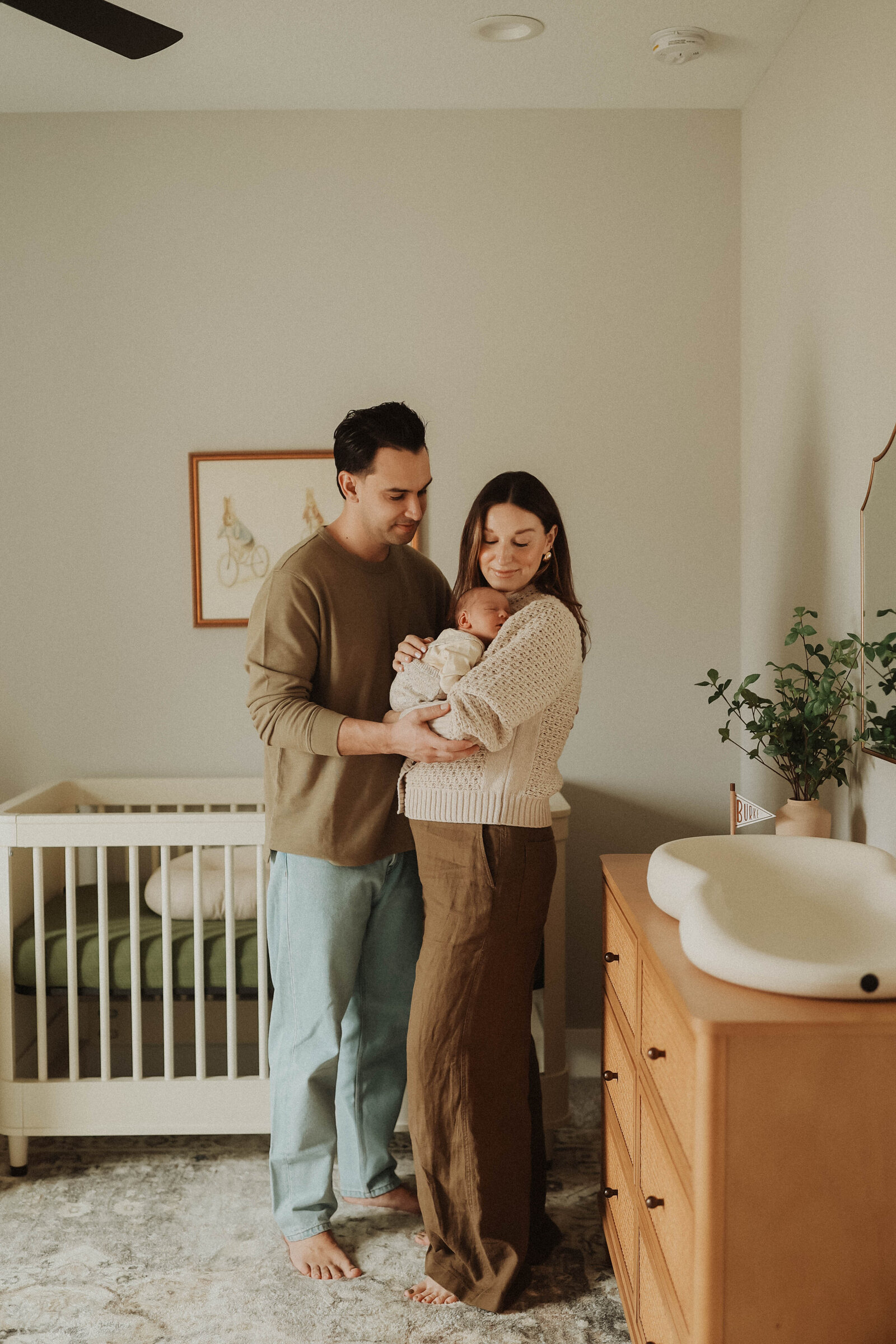 The Nursery, lifestyle newborns photograph